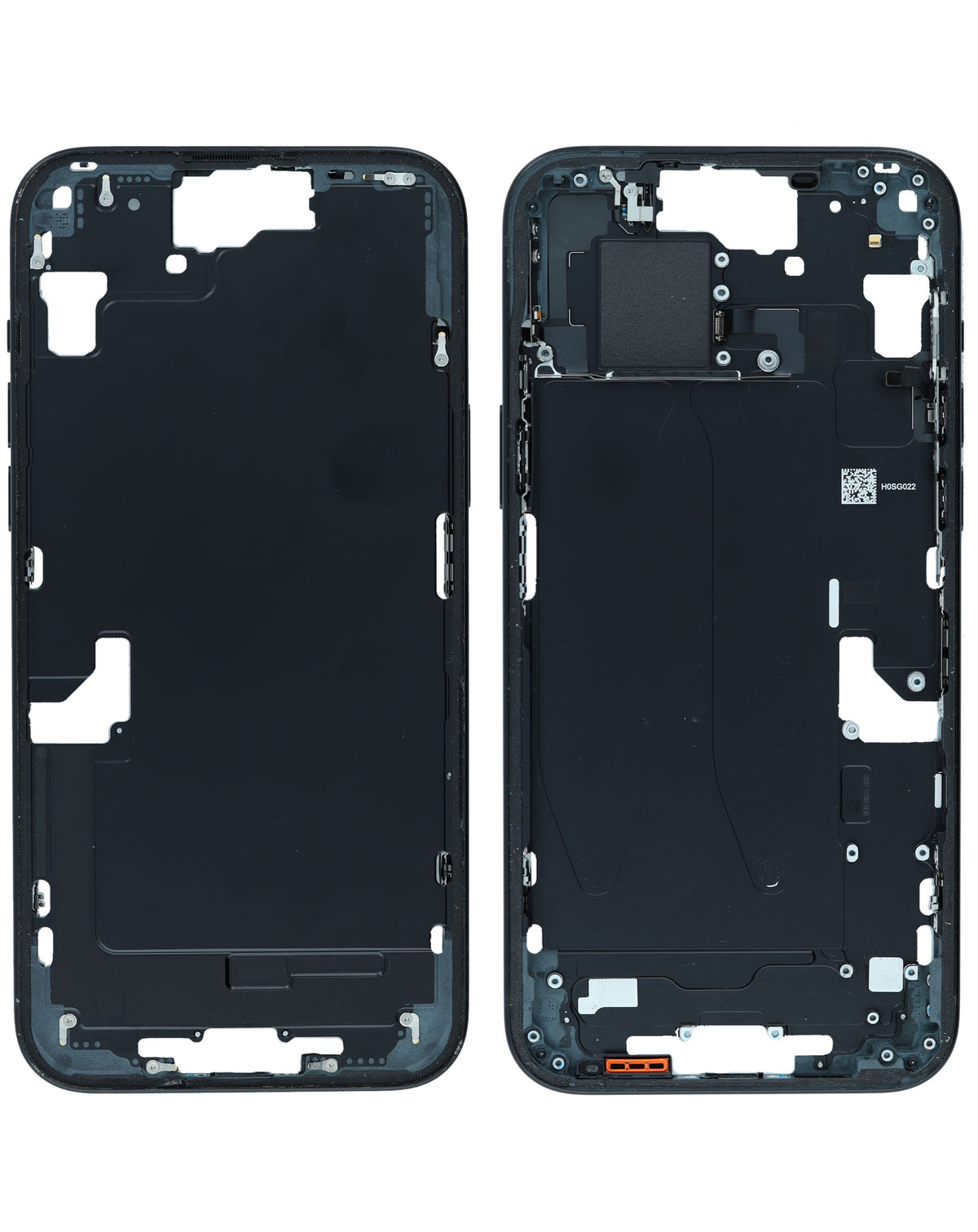 Middle Frame with Parts for iPhone 15 Plus (BLACK) (International Version) (OEM Pull A Grade)