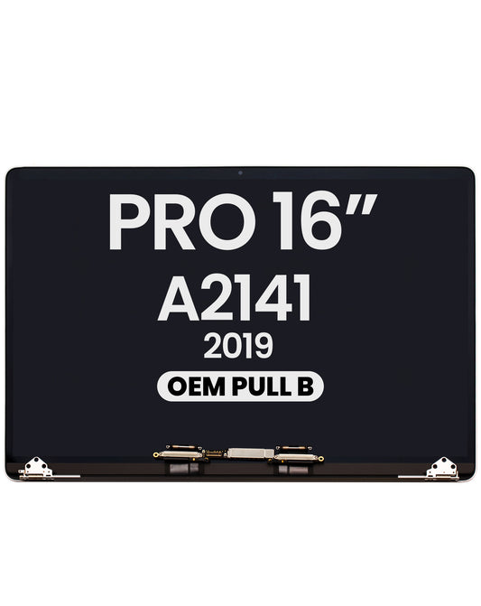 MacBook Pro 16" (A2141 / Mid 2019) LCD Assembly (SILVER) (OEM Pull B Grade)