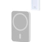 Wireless Charging MS Power Bank (WHITE) (10000 mAh / 15W) (Only Ground Shipping)