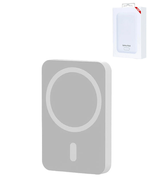 Wireless Charging MS Power Bank (WHITE) (10000 mAh / 15W) (Only Ground Shipping)