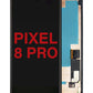 GOP Pixel 8 Pro Screen Assembly (With The Frame) (Without Finger Print Sensor) (OLED) (Black)