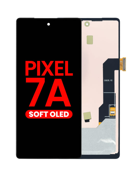 OLED Assembly without Frame for Google Pixel 7A (Without Fingerprint Sensor) (Aftermarket OLED)