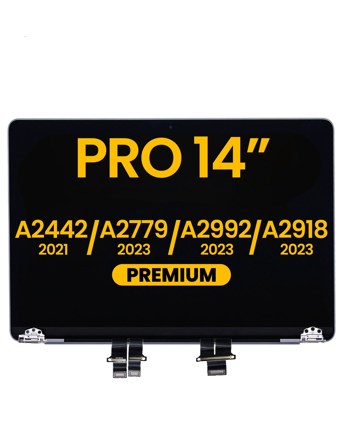 LCD Assembly (SPACE GRAY) (Premium) for MacBook Pro 14" (A2442 / Late 2021) / (A2779 / Late 2023 ) /