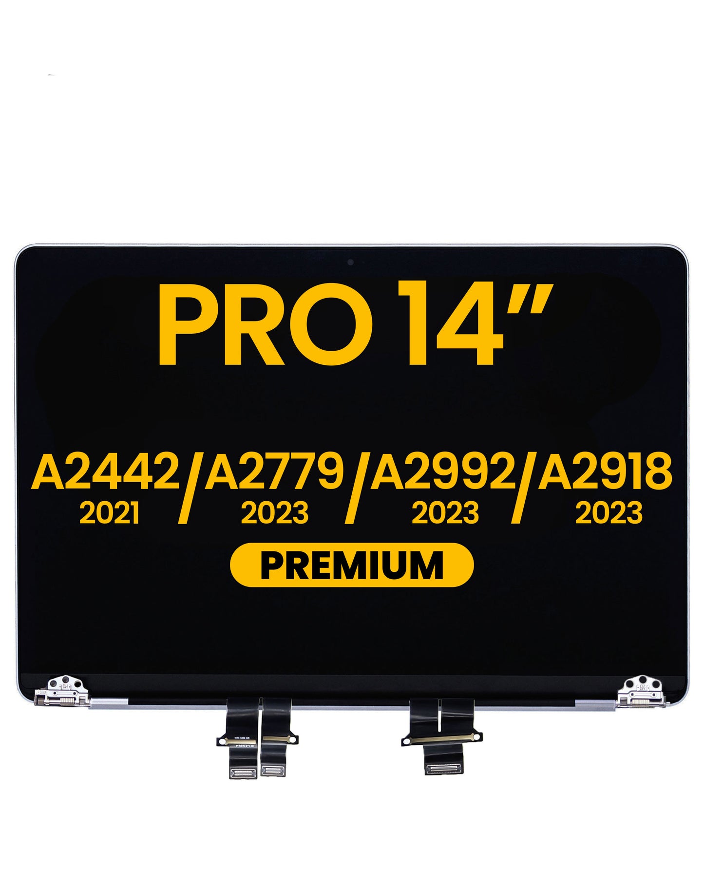 LCD Assembly (SILVER) (Premium) for MacBook Pro 14" (A2442 / Late 2021) / (A2779 / Late 2023 ) / (A2