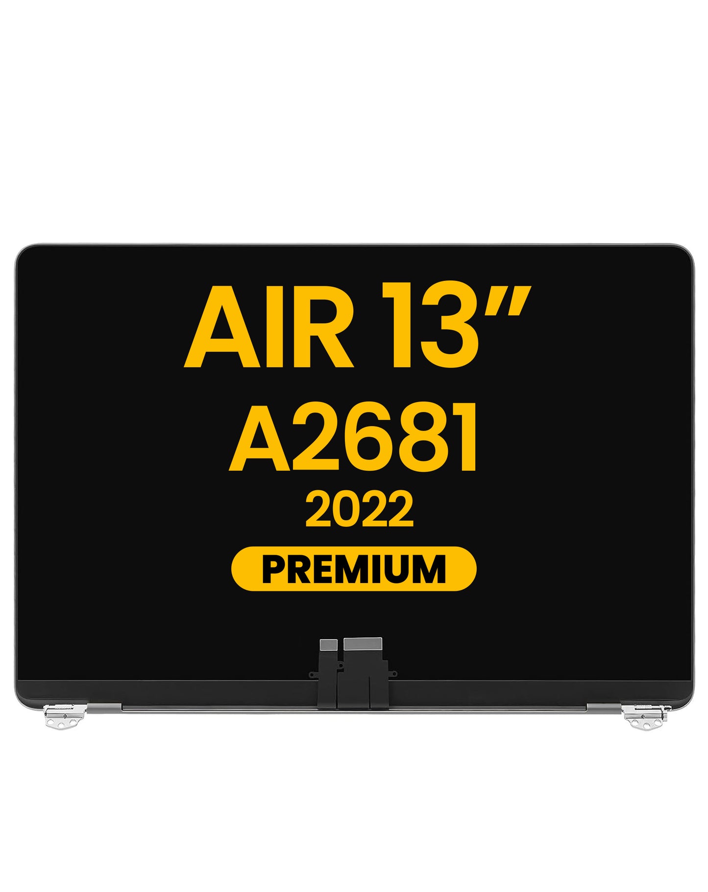 LCD Assembly (SPACE GRAY) (Premium) for MacBook Air 13" (A2681 / Mid 2022)