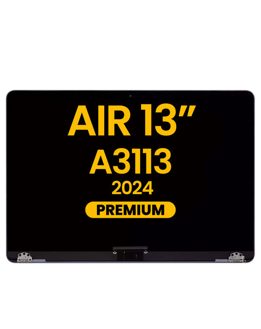 LCD Assembly (MIDNIGHT) (Premium) for MacBook Air 13" (A3113 / 2024)