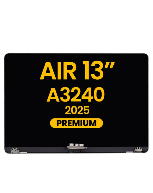LCD Assembly (SILVER) for MacBook Air 13" (A3240 / Early 2025) (Premium)