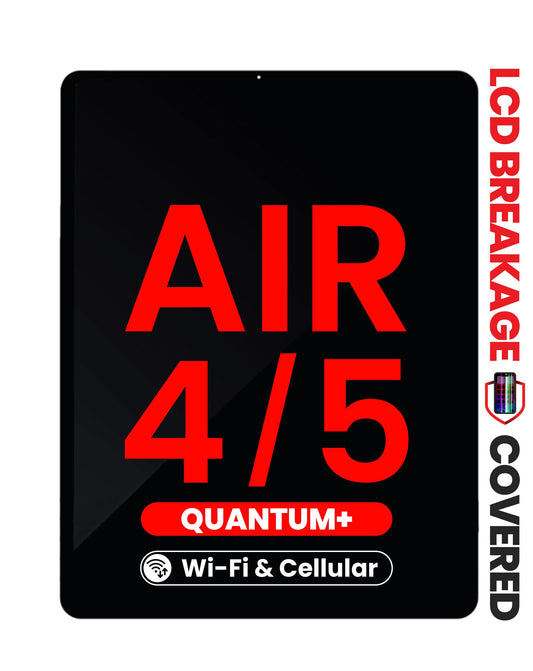 Quantum+ iPad Air 4 / Air 5 LCD Assembly (Wi-Fi and Cellular) (Exclusive LCD Breakage Warranty)