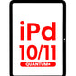 Quantum+ iPad 10 (2022) / iPad 11 (2025) Digitizer Assembly (BLACK)
