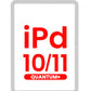 Quantum+ iPad 10 (2022) / iPad 11 (2025) Digitizer Assembly (WHITE)