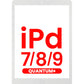 Quantum+ iPad 7 (2019) / iPad 8 (2020) / iPad 9 (2021) Digitizer Assembly (SILVER) (Home Button Pre-Installed)