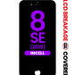 LCD Assembly with Steel Plate for iPhone 8 / SE (2020) (Black) (Aftermarket Incell / QV7) (Exclusive LCD Breakage)