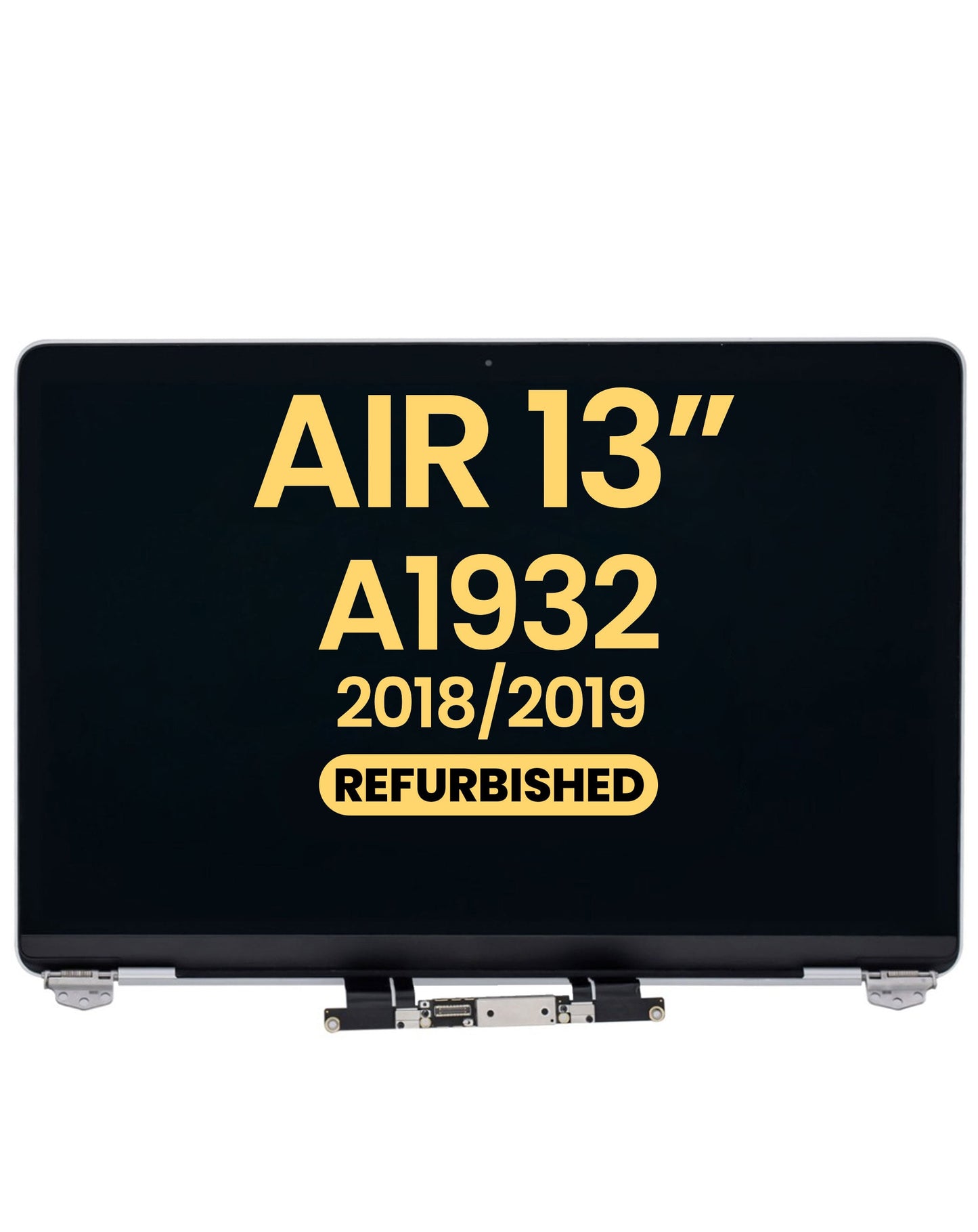 LCD Assembly (SILVER) (Refurbished) for MacBook Air 13" Retina (A1932 / Mid 2019) (A2179 / Early 2020)