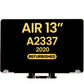 LCD Assembly (ROSE GOLD) (Refurbished) for MacBook Air 13" Retina (A2337 / Late 2020) (M1)