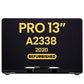 LCD Assembly (SPACE GRAY) (Refurbished) for MacBook Pro 13" (A2338 / Late 2020) (M1 / M2)