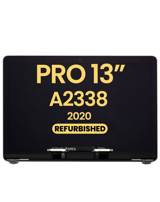 LCD Assembly (SPACE GRAY) (Refurbished) for MacBook Pro 13" (A2338 / Late 2020) (M1 / M2)