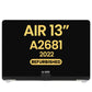 LCD Assembly (STARLIGHT) (Refurbished) for MacBook Air 13" (A2681 / Mid 2022)