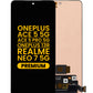 OLED Assembly without Frame for OnePlus Ace 5 5G / Ace 5 Pro 5G / 13R / Realme Neo 7 5G (Premium)