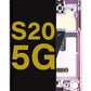 SGS S20 (5G) Screen Assembly (With The Frame) (Refurbished) (Cloud Pink)