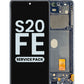 OLED Assembly with Frame for Galaxy S20 FE G780 (CLOUD NAVY) (Service Pack)