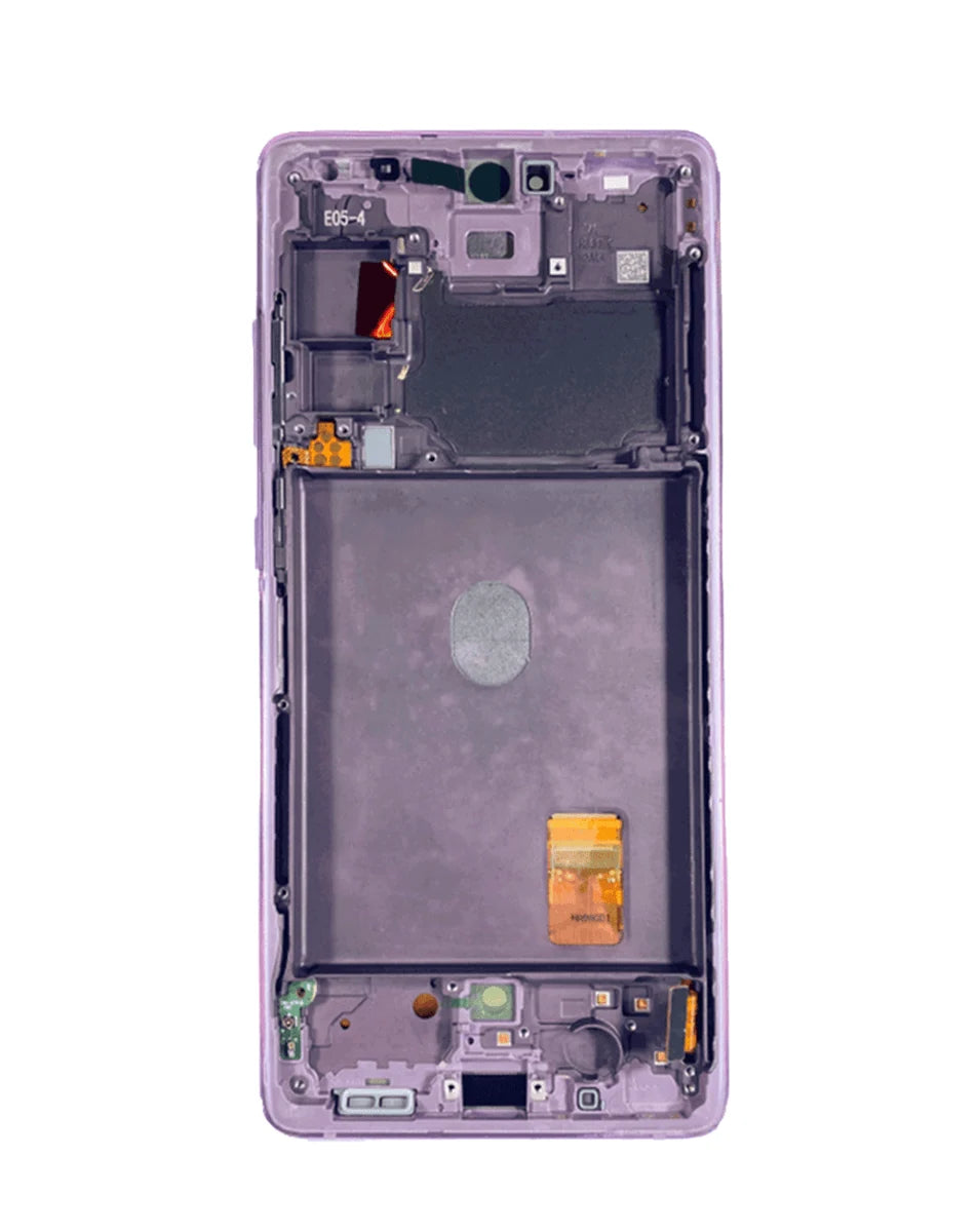 OLED Assembly with Frame for Galaxy S20 FE G780 (CLOUD LAVANDER) (Service Pack)