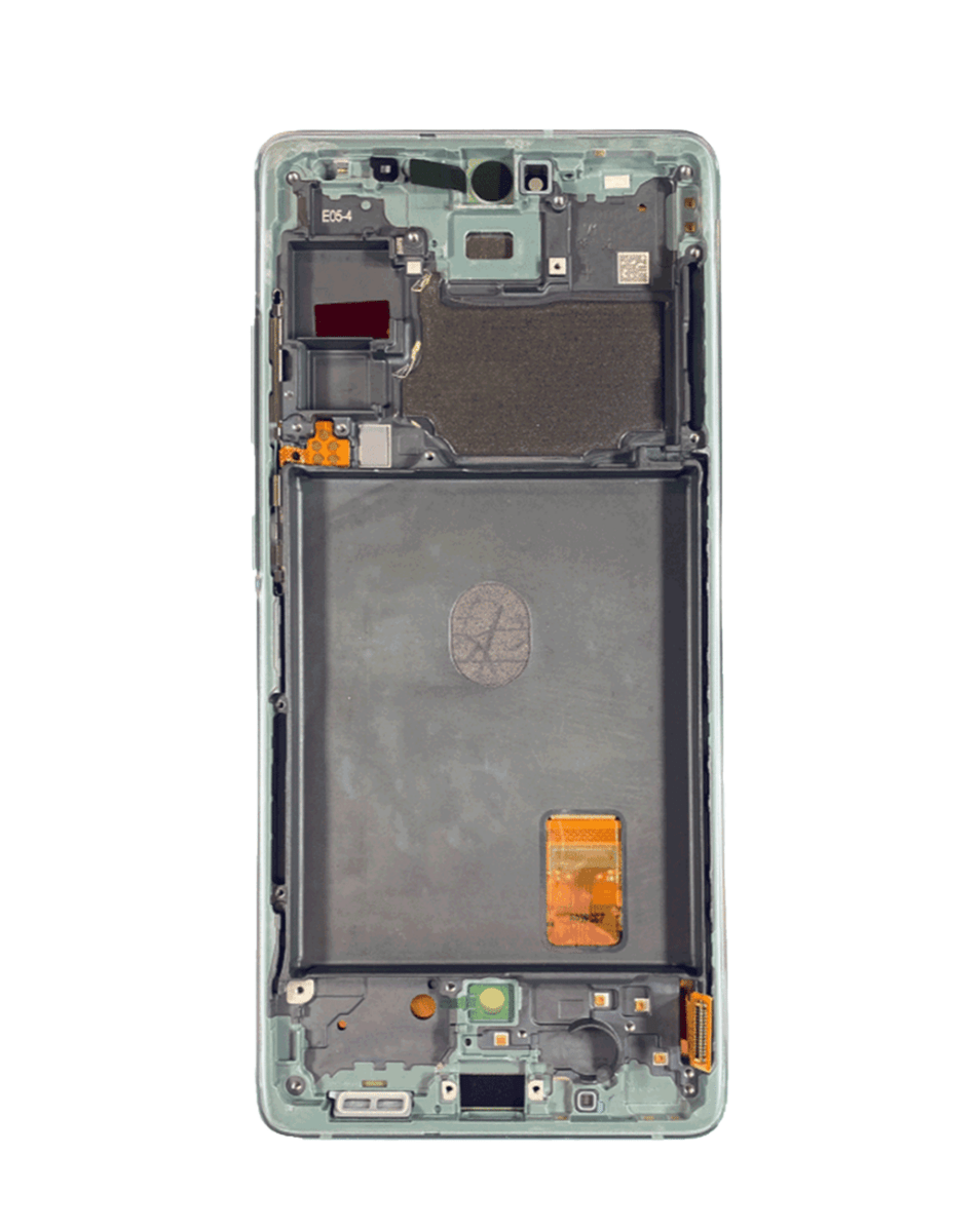 OLED Assembly with Frame for Galaxy S20 FE G780 (CLOUD MINT) (Service Pack)