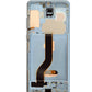OLED Assembly with Frame for Galaxy S20 Plus 5G (G985 / G986) (CLOUD BLUE) (Aftermarket OLED)