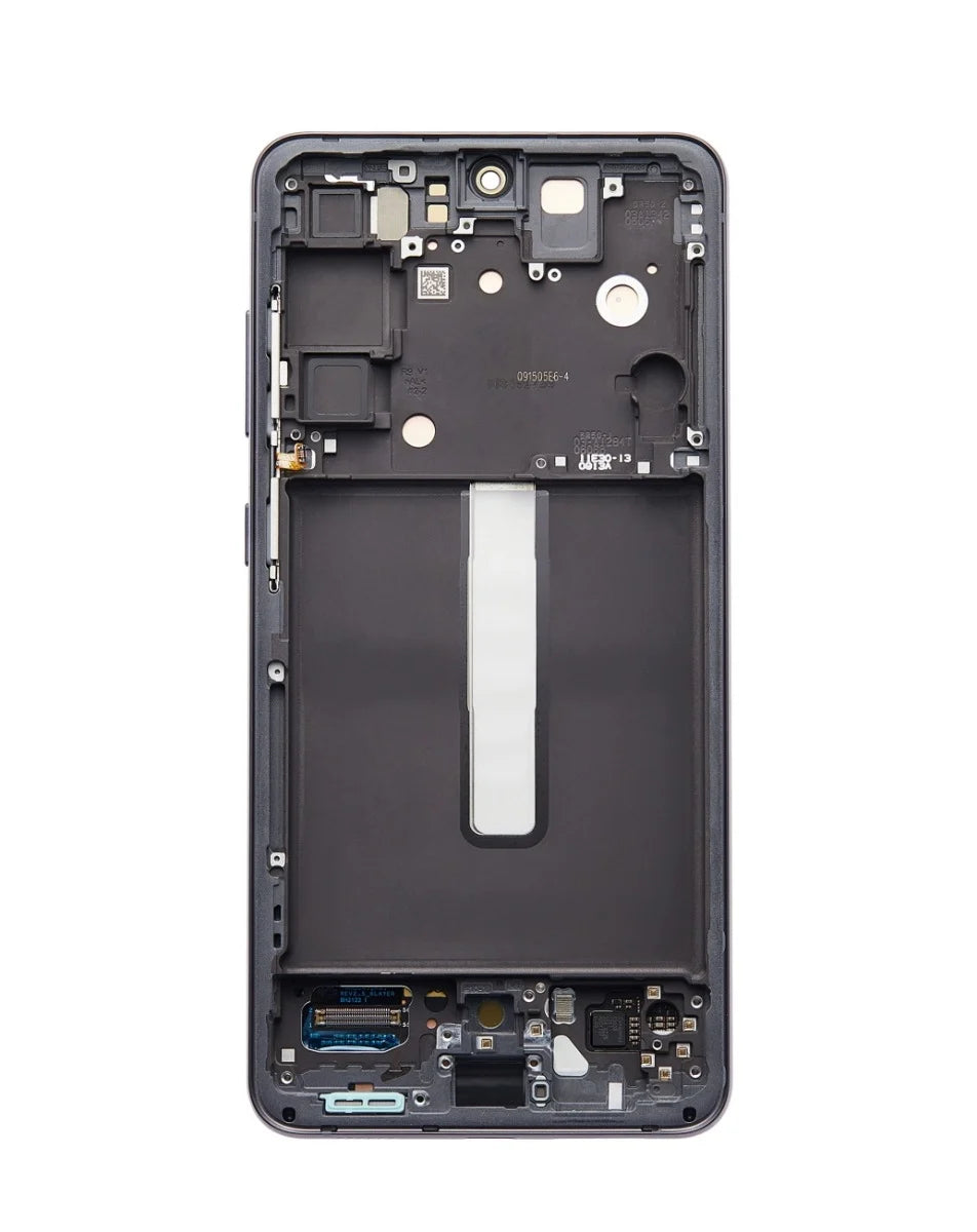 OLED Assembly with Frame for Galaxy S21 FE G990 (GRAPHITE) (Service Pack)