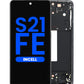 LCD Assembly with Frame for Galaxy S21 FE (G990) (GRAPHITE) (Aftermarket Incell) (Does not support Fingerprint)