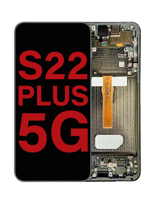 SGS S22 Plus 5G Screen Assembly (With The Frame) (OLED) (Phantom Black)