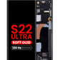 OLED Assembly with Frame for Galaxy S22 Ultra (S908) (GRAPHITE) (Aftermarket Pro Soft Oled / 120HZ)