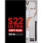 OLED Assembly with Frame for Galaxy S22 Ultra (S908) (PHANTOM WHITE) (Aftermarket Pro Soft Oled / 120HZ)