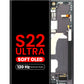 OLED Assembly with Frame for Galaxy S22 Ultra (S908) (GRAPHITE) (Aftermarket Plus Soft Oled / 120Hz)