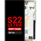 OLED Assembly with Frame for Galaxy S22 Ultra (S908) (PHANTOM WHITE) (Aftermarket Plus Soft Oled / 120Hz)