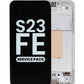 OLED Assembly with Frame for Galaxy S23 FE 5G (S711) (CREAM) (Service Pack)