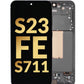 SGS S23 FE (5G) Screen Assembly (With The Frame) (Refurbished) (Graphite)