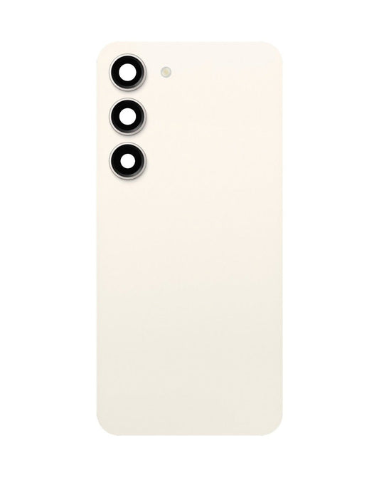 Samsung S23 Plus Back Cover (Cream)