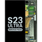 OLED Assembly with Frame for Galaxy S23 Ultra S918 (GREEN) (Service Pack)