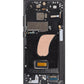 OLED Assembly with Frame for Galaxy S23 Ultra (S918) (Graphite) (Aftermarket Pro Soft / 120Hz)