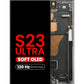OLED Assembly with Frame for Galaxy S23 Ultra (S918) (Green) (Aftermarket Pro Soft / 120Hz)
