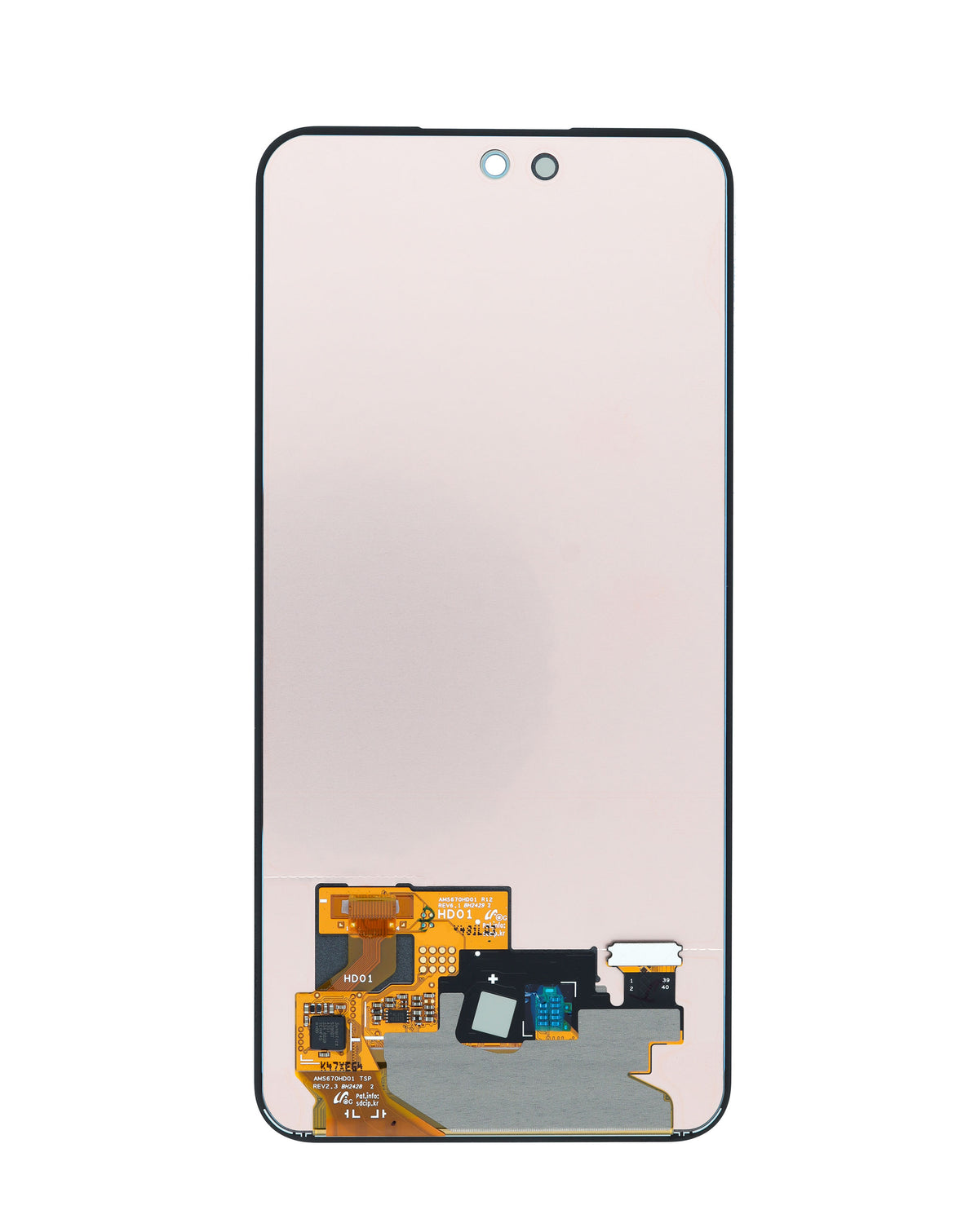 OLED Assembly without Frame for Galaxy S24 FE (S721) (Service Pack)