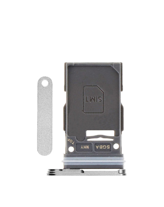 Single Sim Card Tray for Galaxy S24 FE (GRAY/ WHITE)