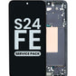 OLED Assembly with Frame for Galaxy S24 FE 5G (S721) (GRAPHITE) (Service Pack)