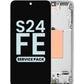 OLED Assembly with Frame for Galaxy S24 FE 5G (S721) (GRAY) (Service Pack)