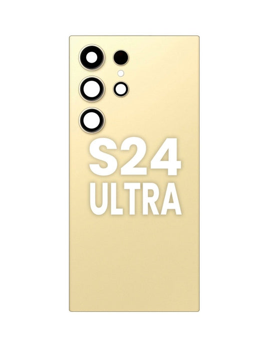 SGS S24 Ultra Back Cover (Titanium Yellow)