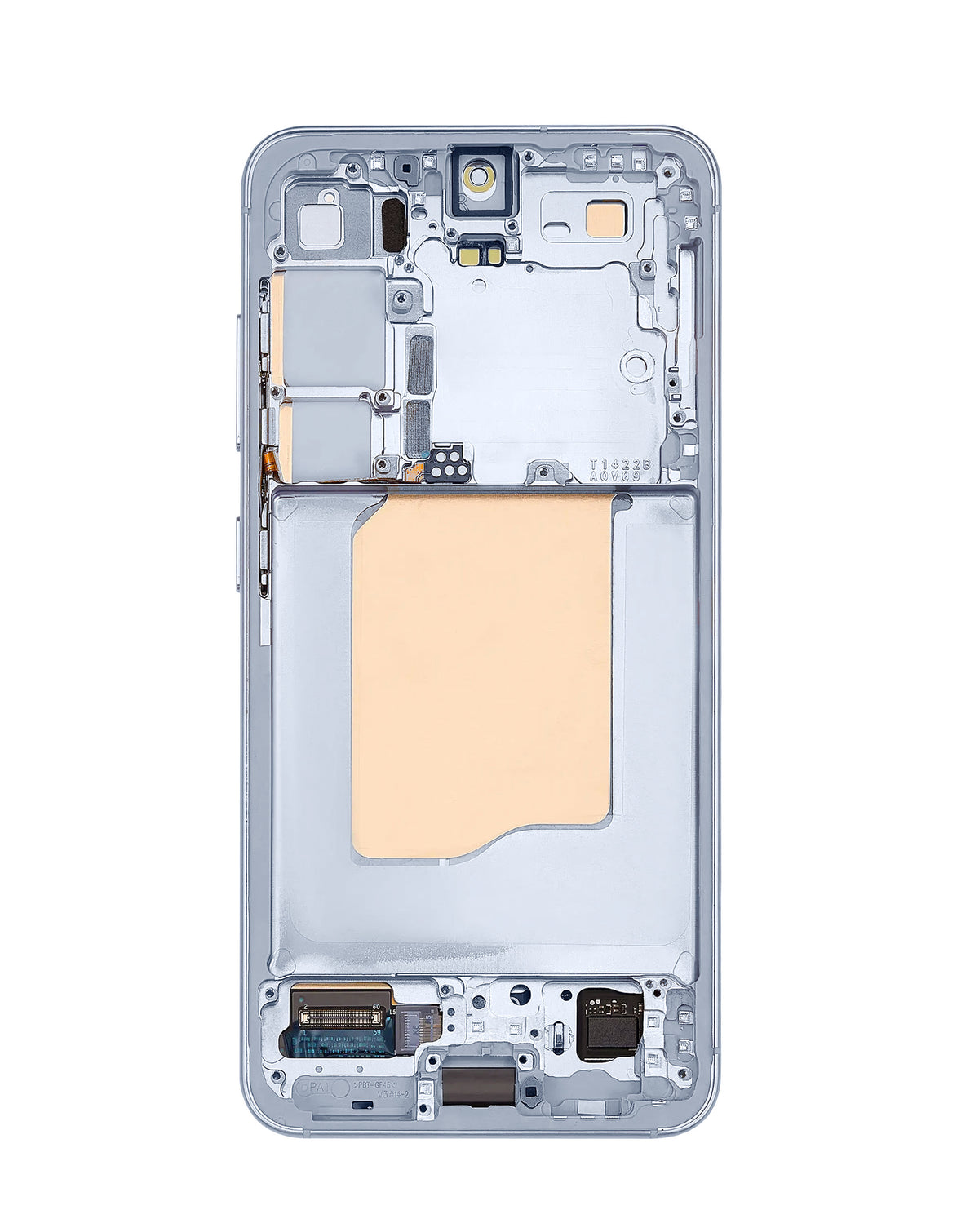 OLED Assembly with Frame for Galaxy S25 (S931) (ICYBLUE) (Aftermarket Plus Soft Oled / 120Hz)