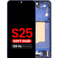 OLED Assembly with Frame for Galaxy S25 (S931) (NAVY) (Aftermarket Plus Soft Oled / 120Hz)