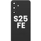 Back Glass with Adhesive and Back Camera Lens for Galaxy S25 FE (JETBLACK)