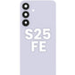 Back Glass with Adhesive and Back Camera Lens for Galaxy S25 FE (ICY BLUE)