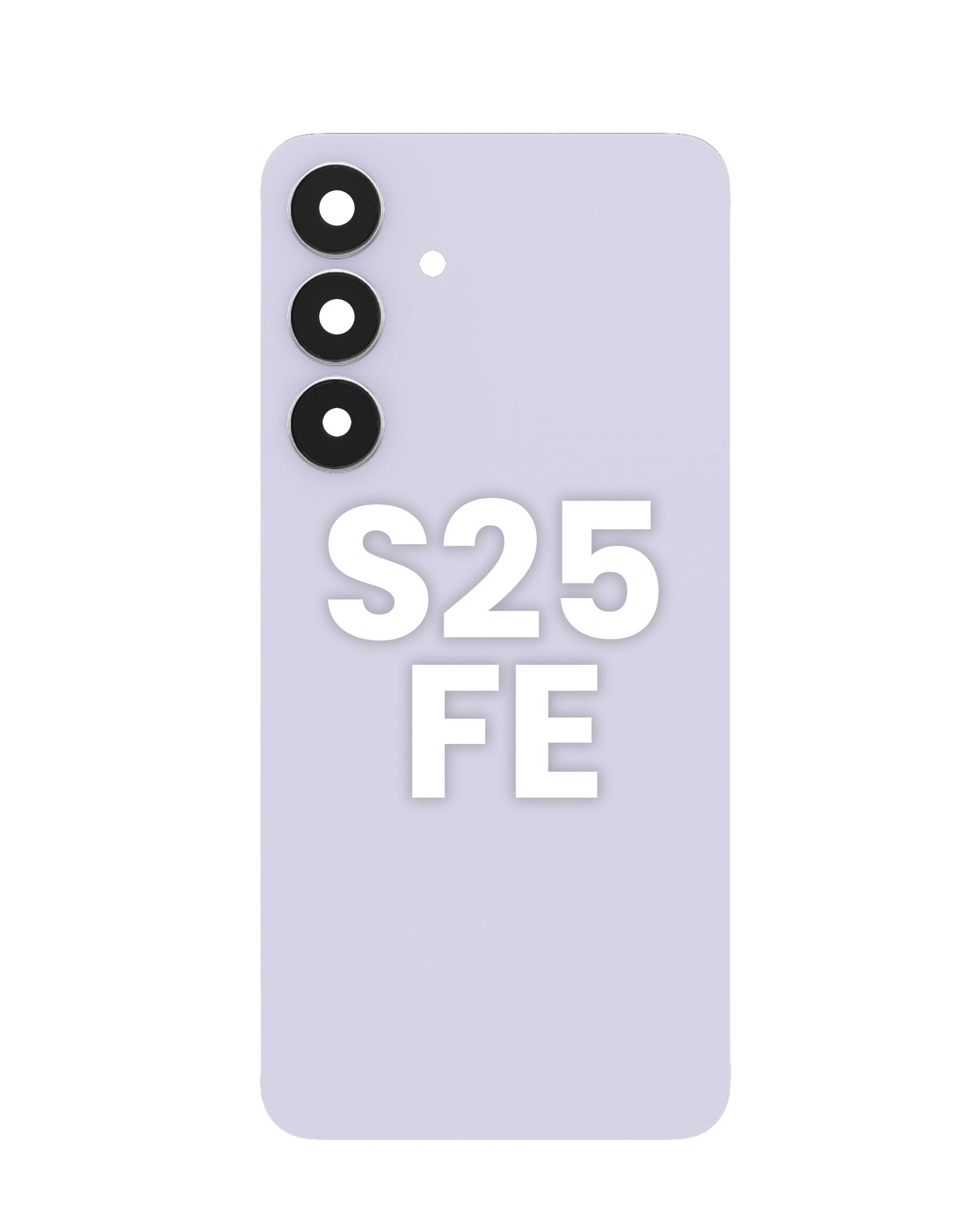 Back Glass with Adhesive and Back Camera Lens for Galaxy S25 FE (ICY BLUE)